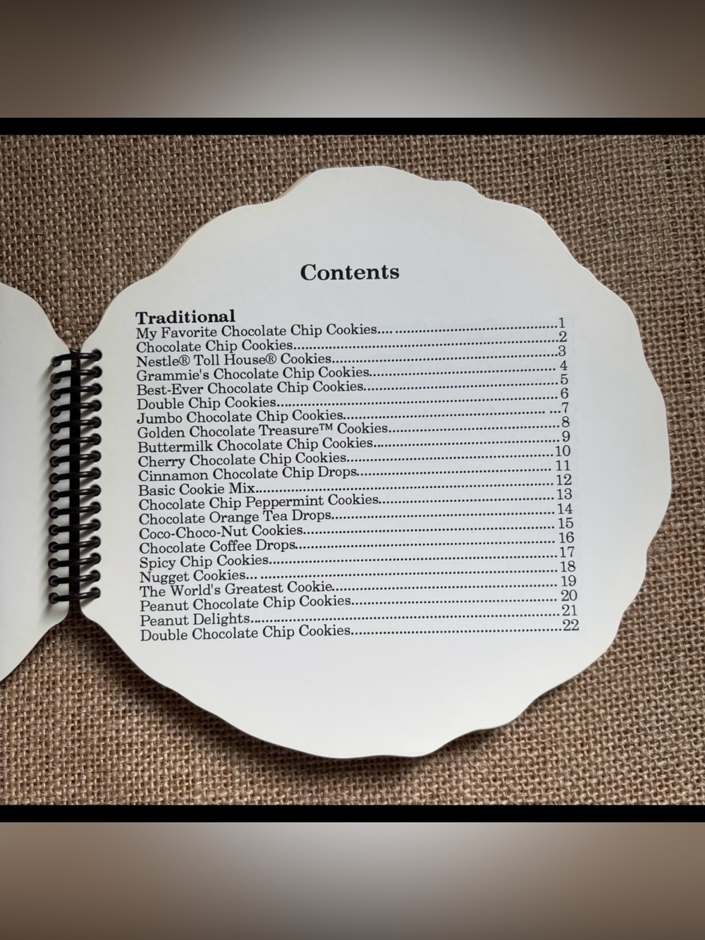 Vintage Spiral Bound Chockful O Chips Cookie Cookbook Dessert Baking Food - Picture 3 of 9